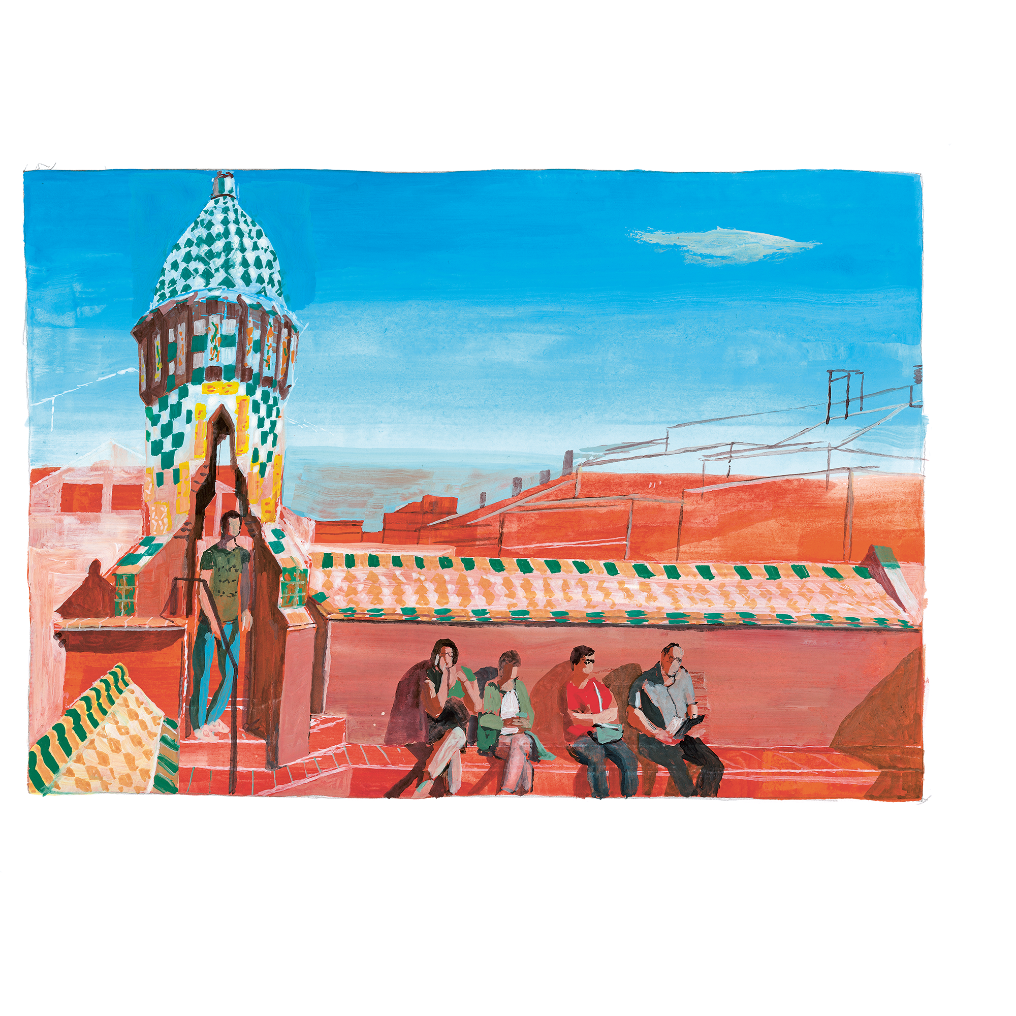 Travel Book Barcelona - Artist's Edition  in Trunks, Travel and Home's Library Travel Book collections by Louis Vuitton (Product zoom)